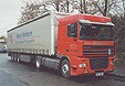 DAF 95 XF Gardinenplanensattelzug