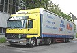 Mercedes Actros 1843 L Volumen-Gardinenplanensattelzug