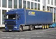 DAF XF 105 Gardinenplanensattelzug