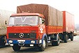 Hanomag-Henschel F 163 Pritschen-Lkw m. Wechselkofferanhnger