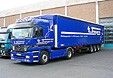 Mercedes Actros 1843 L Gardinenplanensattelzug