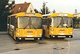 Zwei MAN SÜ 240 Bahnbusse, ehem. Postbusse